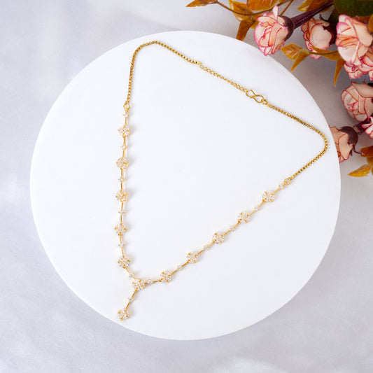 Celeste Spark American Diamond Necklace Set