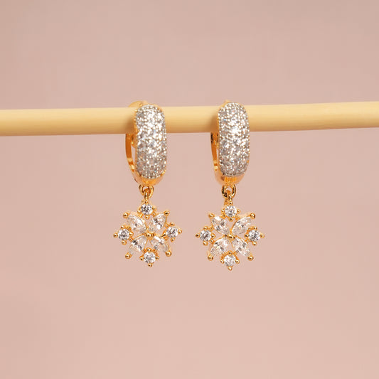 Elowen Floral Drop Earrings