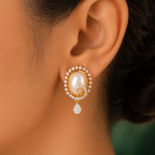 Aurelia Pearl Pendant Set