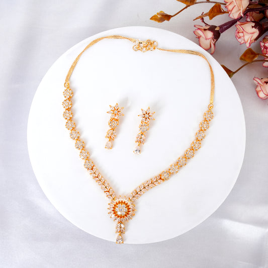 Sunlit Elegance Necklace Set