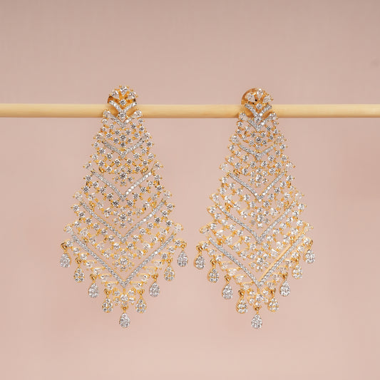 Aveline Diamond Chandelier Earrings