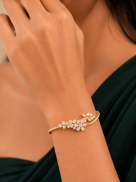 Floral Luxe Diamond Bracelet