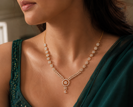 Sunlit Elegance Necklace Set